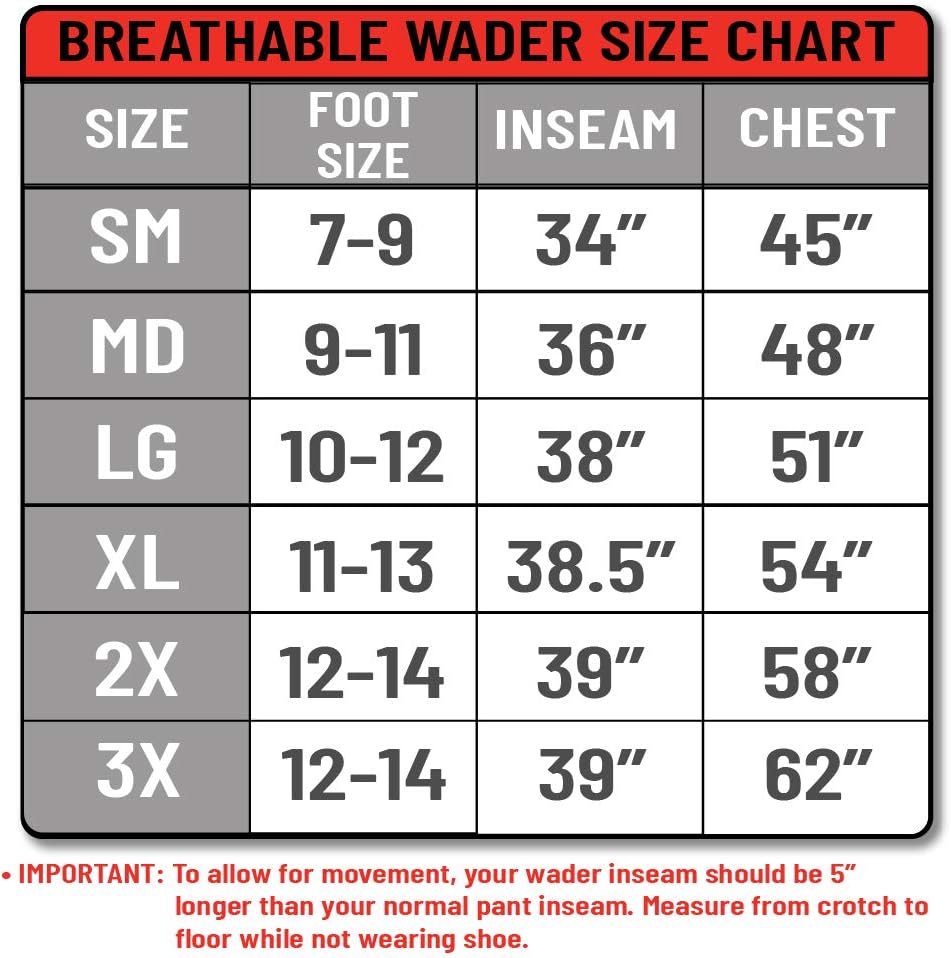 Paramount Outdoors Stonefly Breathable Stockingfoot Chest Fishing Wader - Image 7